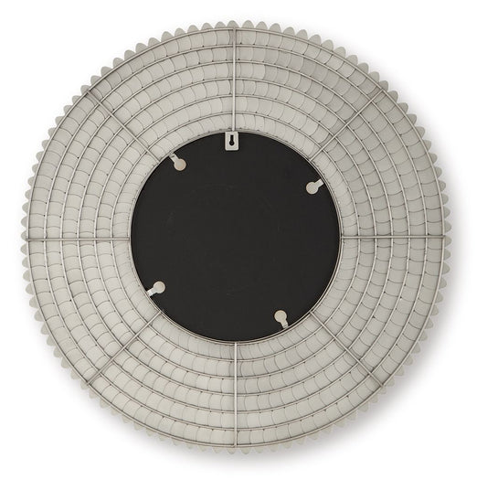 Wrightmund - Champagne Finish - Accent Mirror Accent Mirrors by Signature Design by Ashley® - Walls Furniture & Mattress