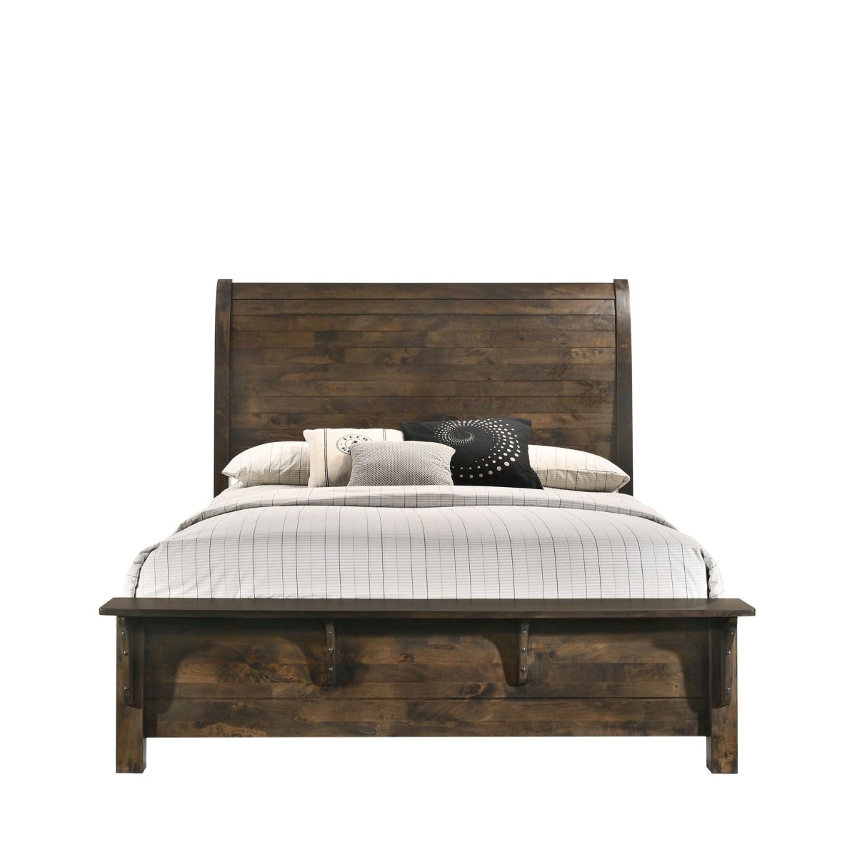 Blue Ridge - Sleigh Bed Sleigh Beds by New Classic - Walls Furniture & Mattress