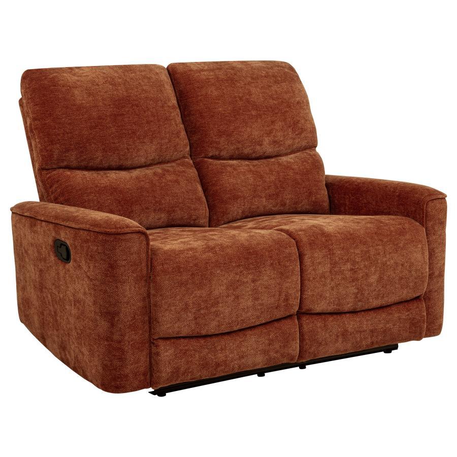 Navarro - Chenille Upholstered Reclining Loveseat Reclining Loveseats by Coaster Fine Furniture - Walls Furniture & Mattress