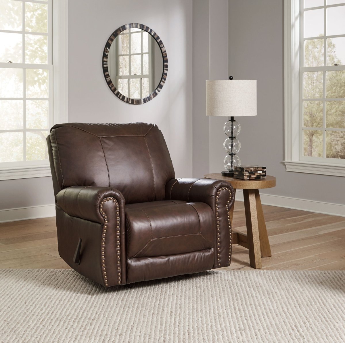 Colleton - Rocker Recliner - Dark Brown Rocker Chairs by Signature Design by Ashley® - Walls Furniture & Mattress