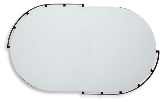 Valkings - Accent Mirror - Black Accent Mirrors by Signature Design by Ashley® - Walls Furniture & Mattress