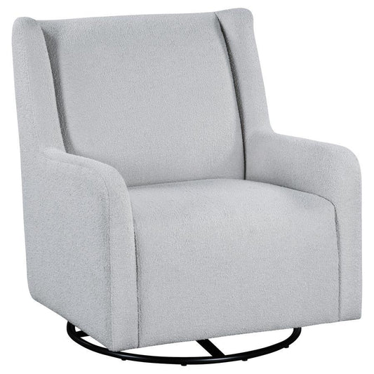 Serra - Boucle Upholstered Swivel Glider Recliner Swivel Glider Chairs by Coaster Fine Furniture - Walls Furniture & Mattress