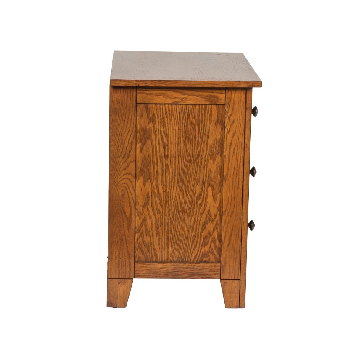 Grandpas Cabin - Nightstand - Light Brown Accent Nightstands by Liberty Furniture - Walls Furniture & Mattress