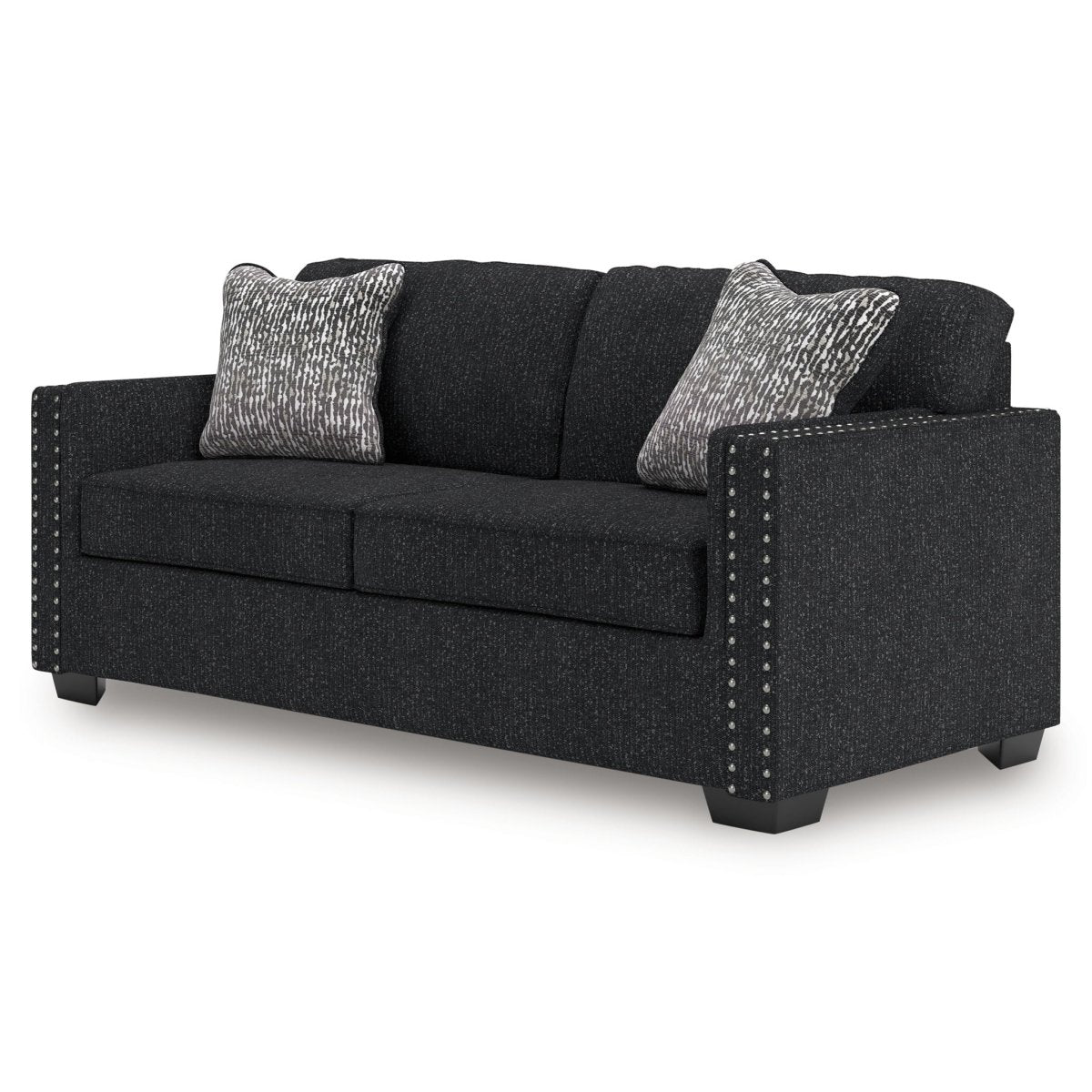 Jasmine Peaks - Sofa - Coal Stationary Sofas by Benchcraft® - Walls Furniture & Mattress