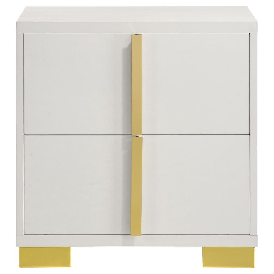 Marceline - 2 - Drawer Nightstand Accent Nightstands by Coaster Fine Furniture - Walls Furniture & Mattress