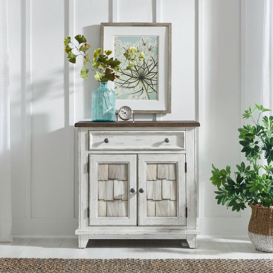 River Place - Accent Cabinet - White Accent Cabinets by Liberty Furniture - Walls Furniture & Mattress