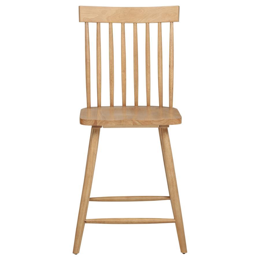 Andrews - Windsor Counter Height Dining Side Chair (Set of 2) Chair Sets by Coaster Fine Furniture - Walls Furniture & Mattress
