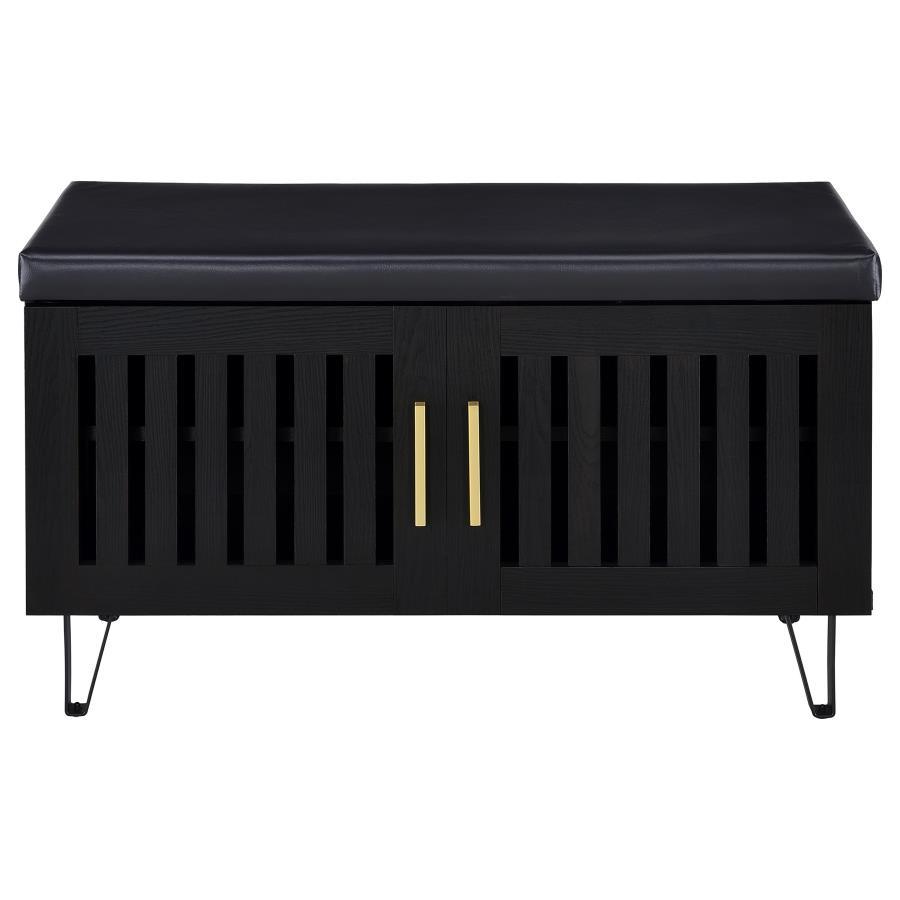 Brixton - 2 - Door Padded Entryway Shoe Storage Bench Storage Benches by Coaster Fine Furniture - Walls Furniture & Mattress
