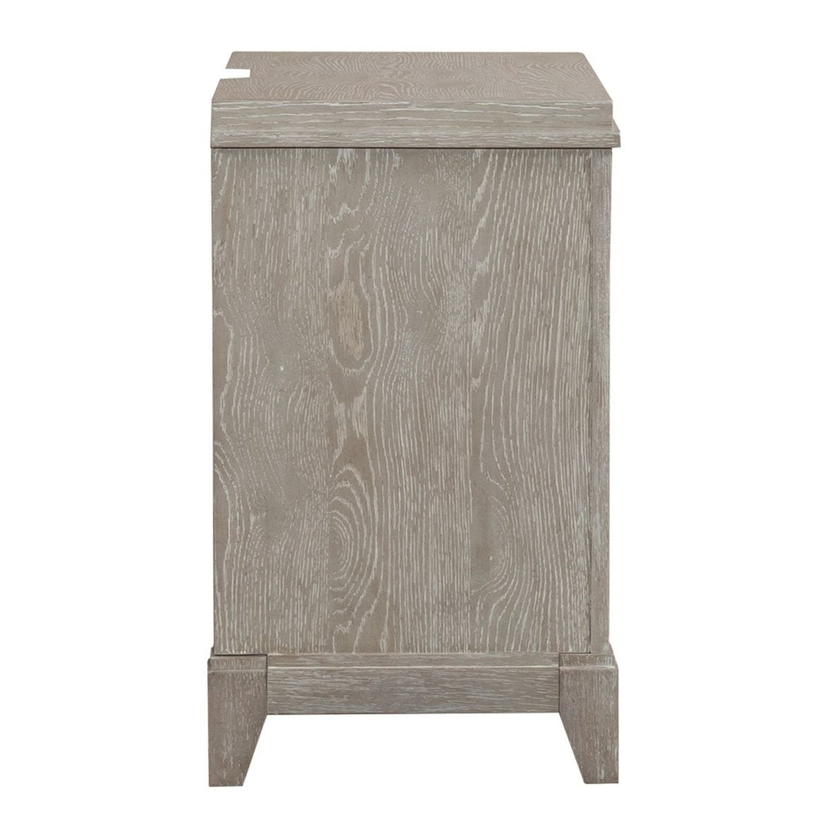 Belmar - 3 Drawer Nightstand - Washed Taupe Accent Nightstands by Liberty Furniture - Walls Furniture & Mattress