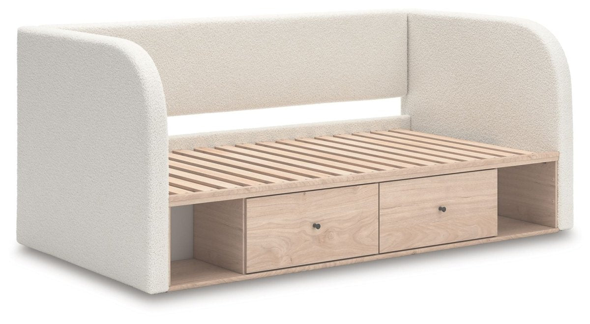 Arloster - Upholstered Day Bed Daybeds by Signature Design by Ashley® - Walls Furniture & Mattress