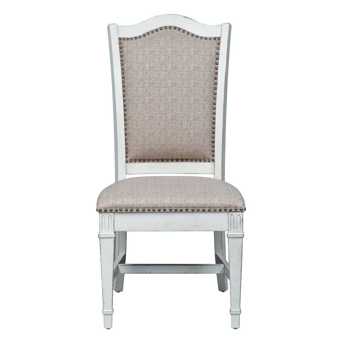 Abbey Park - Upholstered Side Chair - White Side Chairs by Liberty Furniture - Walls Furniture & Mattress