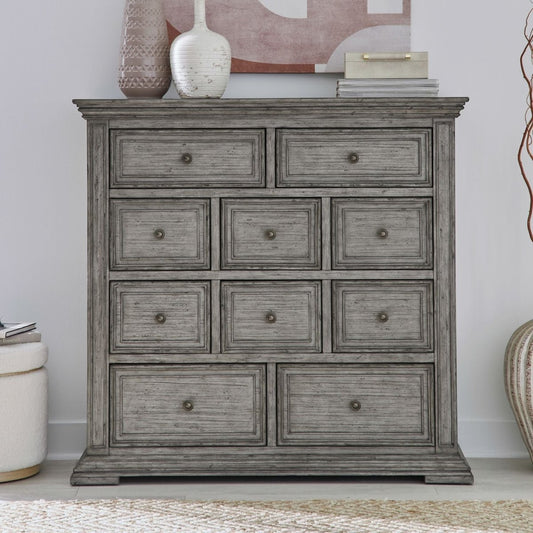 Big Valley - 10 Drawer Chesser Dressers by Liberty Furniture - Walls Furniture & Mattress
