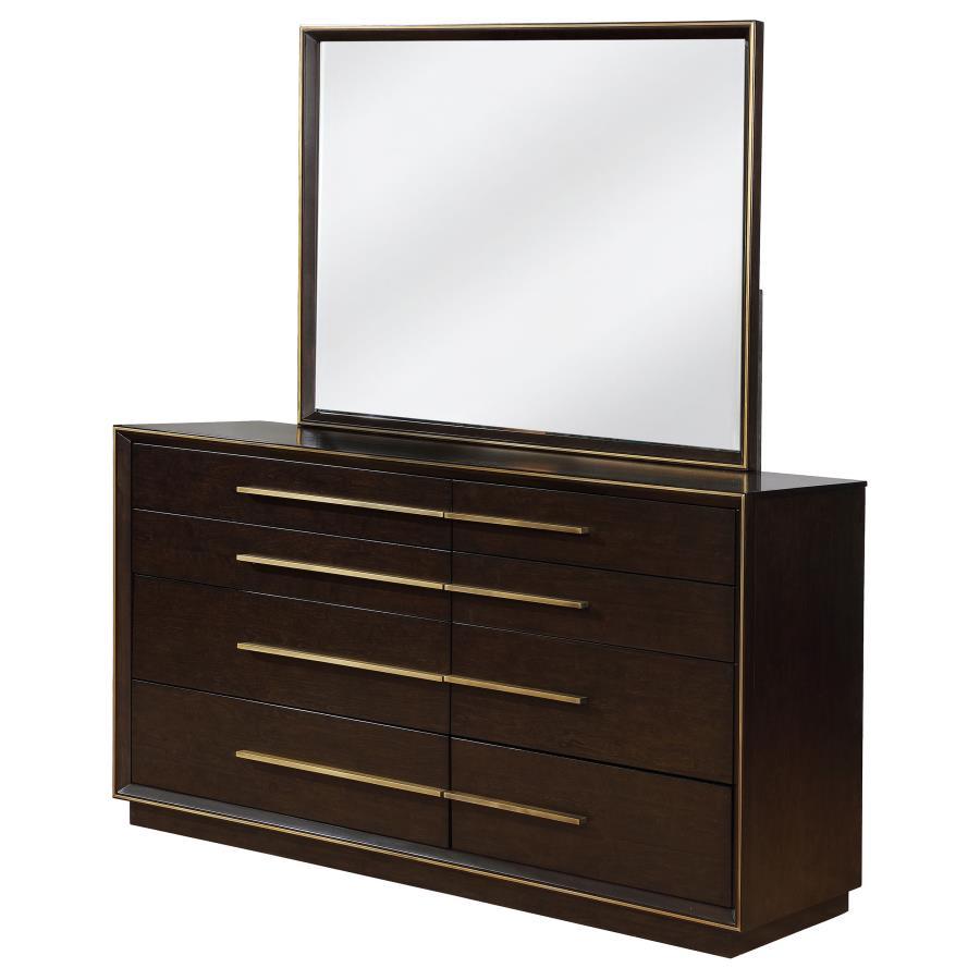 Durango - 8 - Drawer Dresser With Mirror Dresser & Mirror by CoasterElevations - Walls Furniture & Mattress