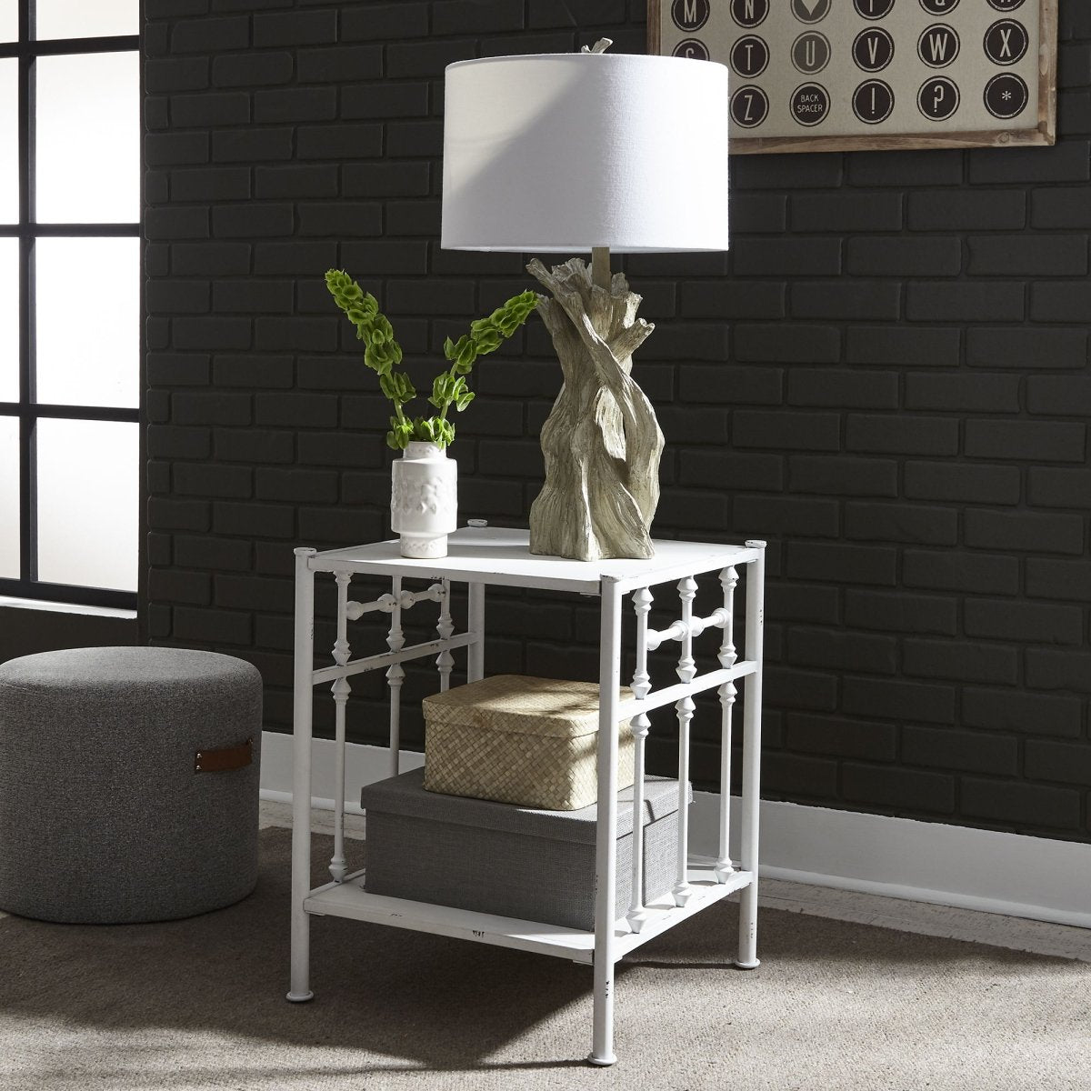 Vintage Series - Open Night Stand Accent Nightstands by Liberty Furniture - Walls Furniture & Mattress