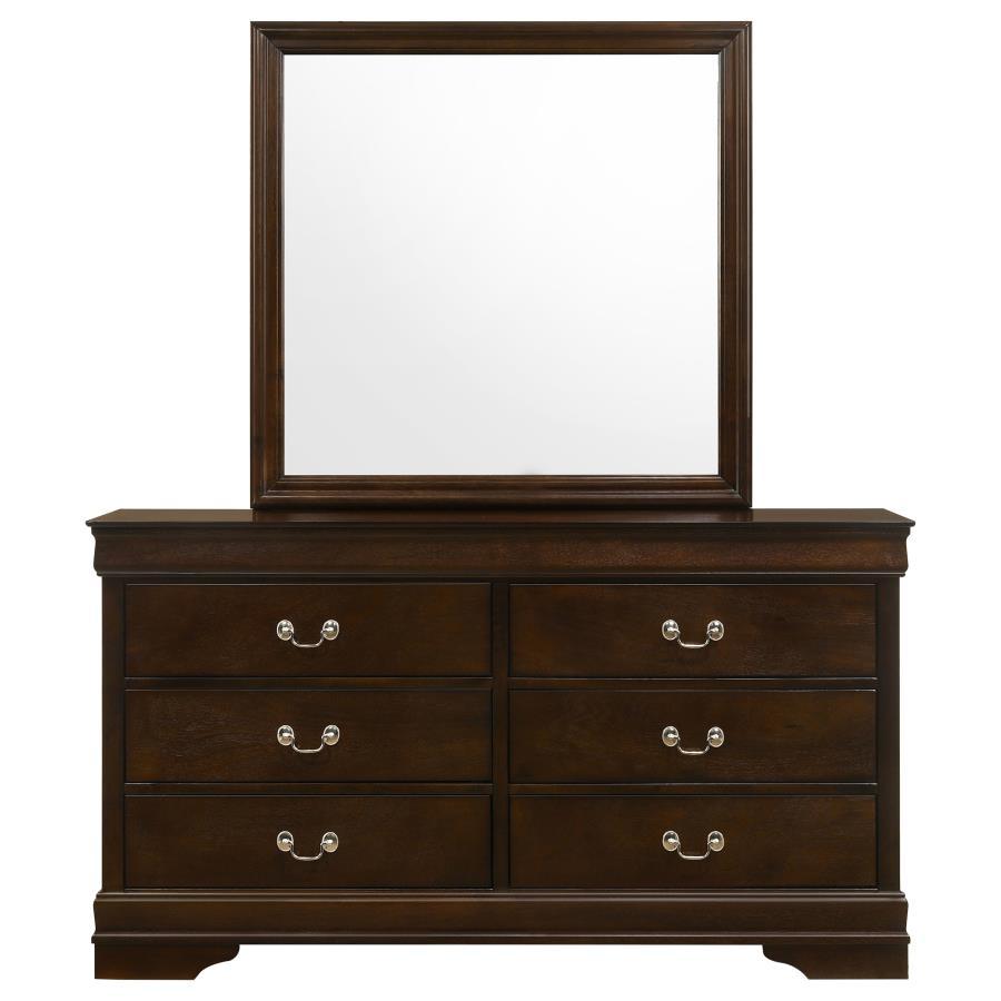 Louis Philippe - Six - Drawer Dresser Dressers by CoasterEveryday - Walls Furniture & Mattress