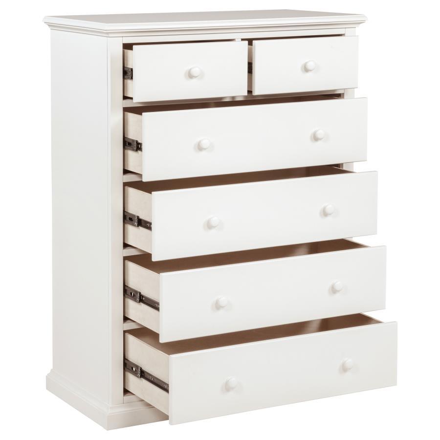 Sumerlin - 6 - Drawer Bedroom Chest Of Drawers Accent Chests by Coaster Fine Furniture - Walls Furniture & Mattress