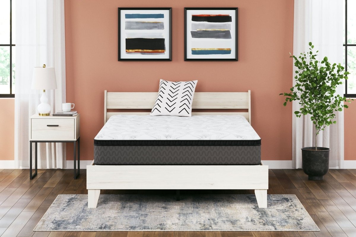 12 Inch Pocketed Hybrid - Mattress Hybrid Mattresses by Sierra Sleep® by Ashley - Walls Furniture & Mattress