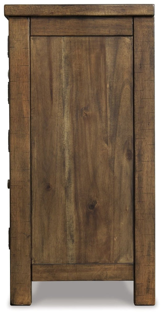 Moriville - Dining Room Server - Grayish Brown Servers by Signature Design by Ashley® - Walls Furniture & Mattress