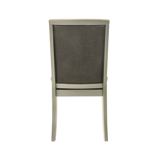 Lumina - Dining Chair (Set of 2) - Silver Chair Sets by New Classic - Walls Furniture & Mattress