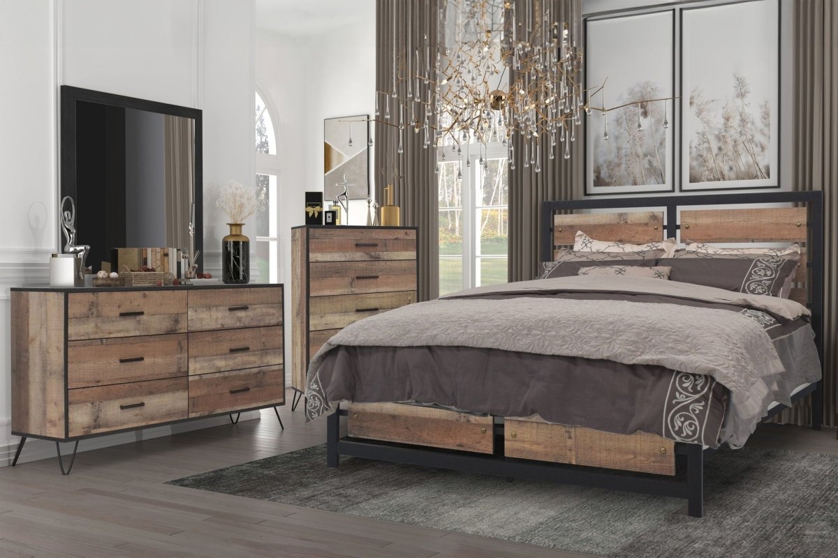 Elk River - Bedroom Set 4 Piece Bedroom Sets by New Classic - Walls Furniture & Mattress