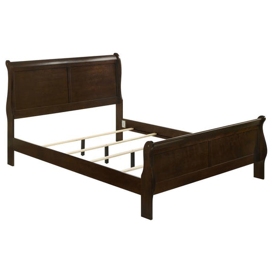 Louis Philippe - Panel Sleigh Bed Sleigh Beds by CoasterEveryday - Walls Furniture & Mattress