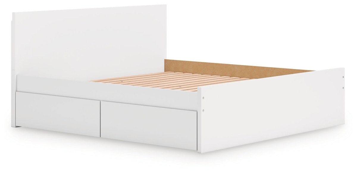 Onita - Panel Platform Bed Storage Beds by Signature Design by Ashley® - Walls Furniture & Mattress