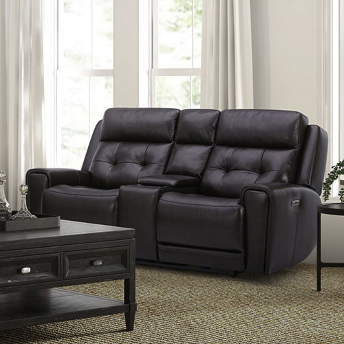 Carrington - Loveseat With Console P3 & ZG Reclining Loveseats by Liberty Furniture - Walls Furniture & Mattress