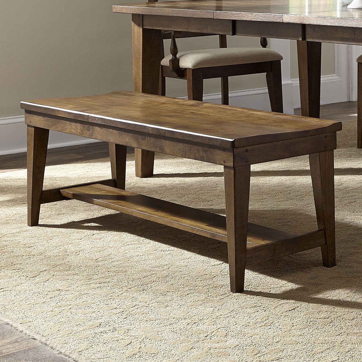 Hearthstone Ridge - Bench Dining Benches by Liberty Furniture - Walls Furniture & Mattress