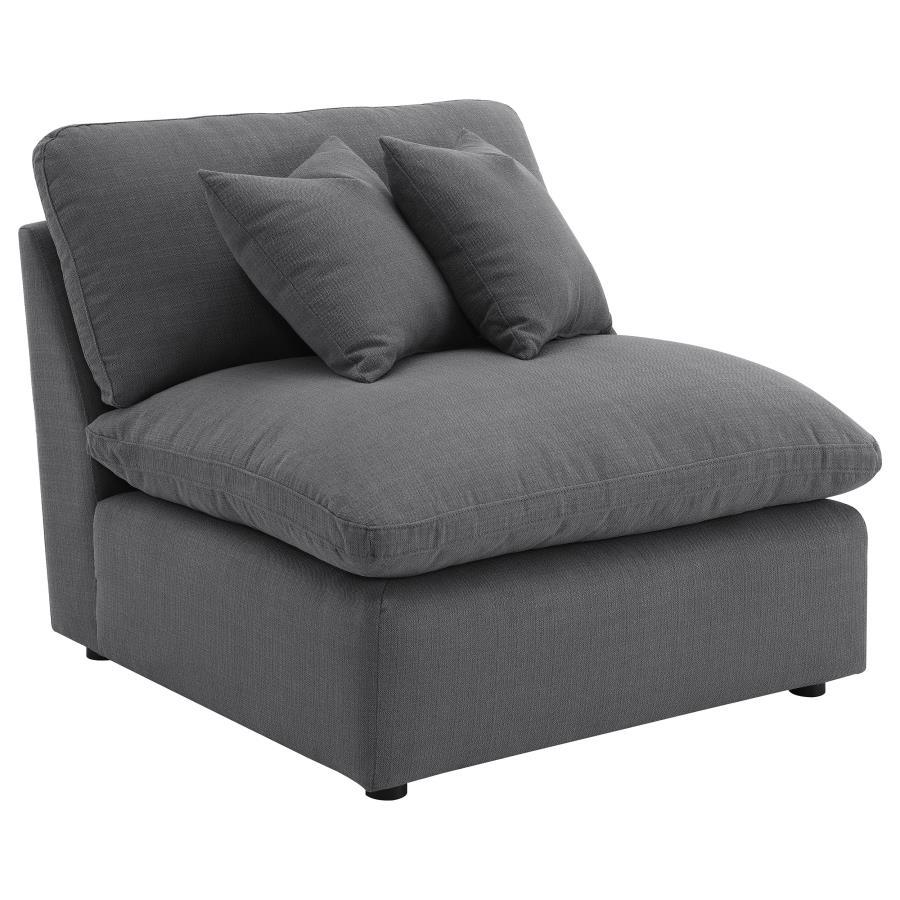 Hobson - Upholstered Modular Sectional Sofa Stationary Sectionals by Coaster Fine Furniture - Walls Furniture & Mattress