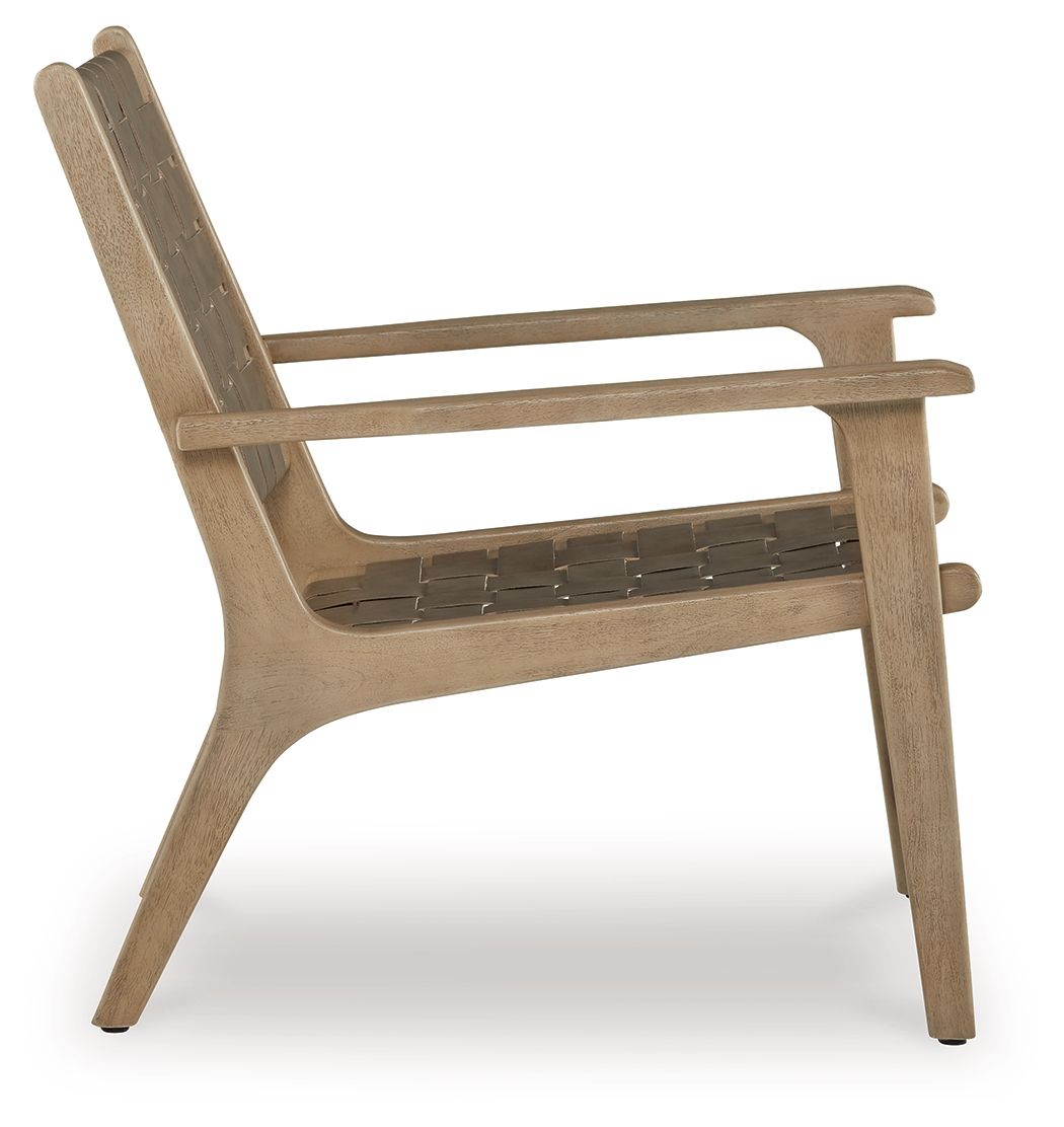 Jameset - Accent Chair - Taupe Accent Chairs by Signature Design by Ashley® - Walls Furniture & Mattress
