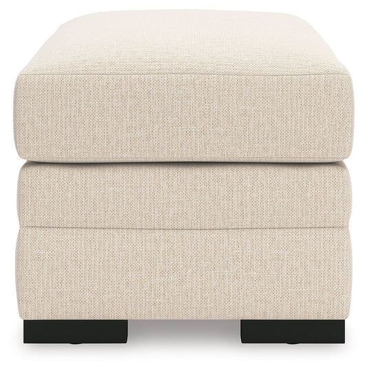 Lango - Ottoman - Jute Upholstered Ottomans by Benchcraft® - Walls Furniture & Mattress