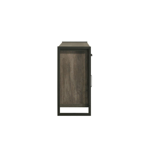 Fireplace TV Consoles - 686 78" Console With Fire FTS - Brown Fireplace TV Stands by Liberty Furniture - Walls Furniture & Mattress