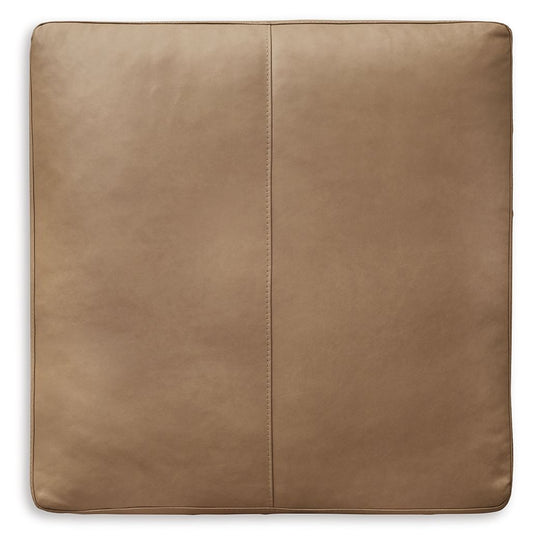 Bandon - Oversized Accent Ottoman - Toffee Accent Ottomans by Signature Design by Ashley® - Walls Furniture & Mattress