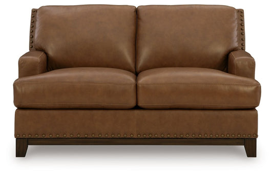 Saonara - Loveseat - Amber Stationary Loveseats by Signature Design by Ashley® - Walls Furniture & Mattress