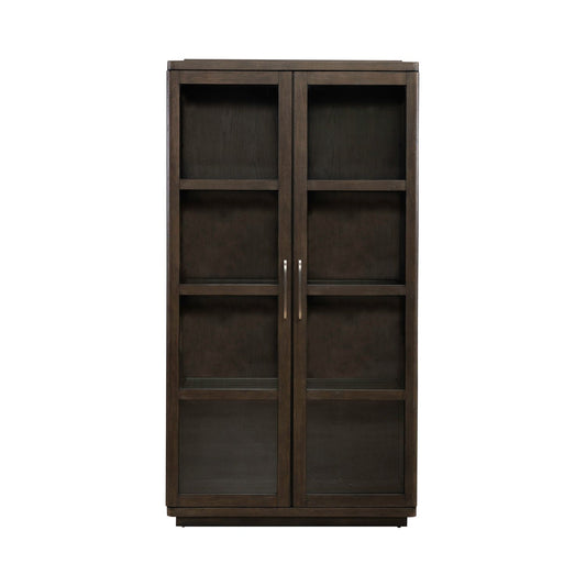 Cascade Falls - Display Cabinet - Satin Espresso