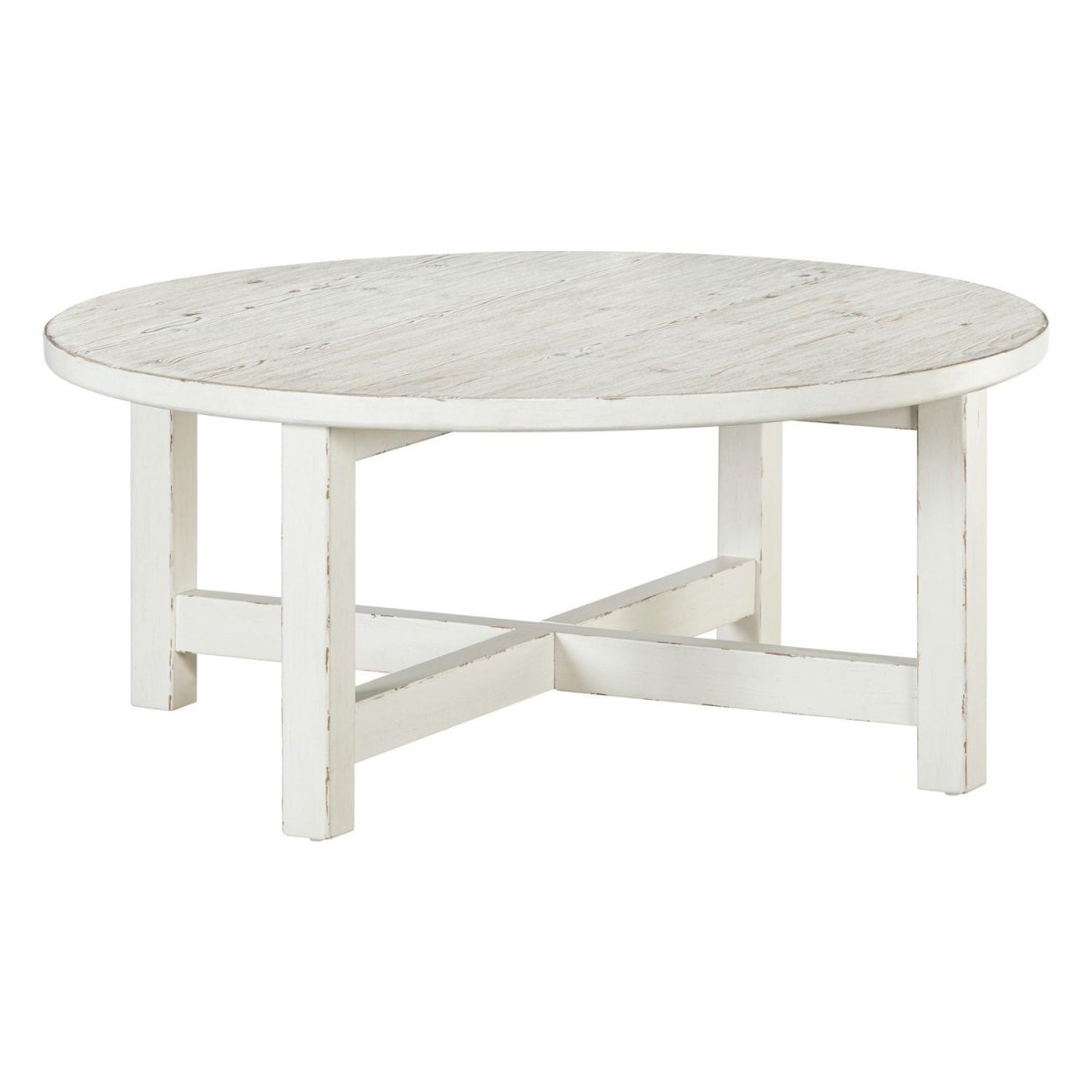 Backroads - Round Table Cocktail Tables by Liberty Furniture - Walls Furniture & Mattress