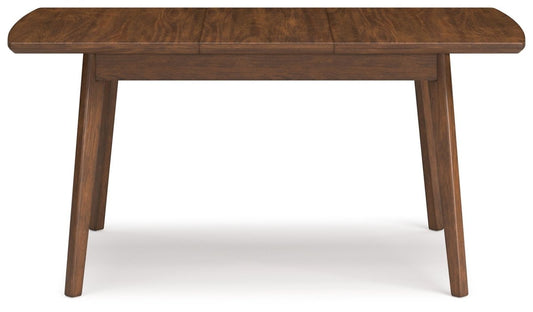 Lyncott - Rectangular Dining Room Butterfly Extension Table - Brown Dining Tables with Extensions by Signature Design by Ashley® - Walls Furniture & Mattress