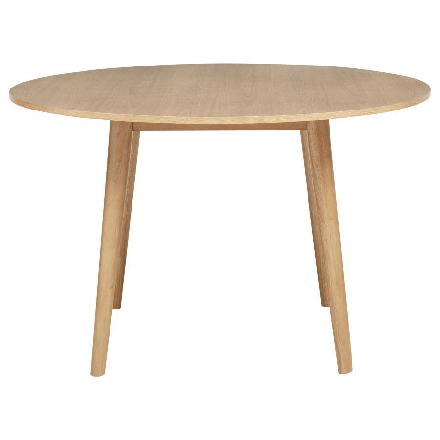 Andrews - Round Dining Table Dining Tables by Coaster Fine Furniture - Walls Furniture & Mattress