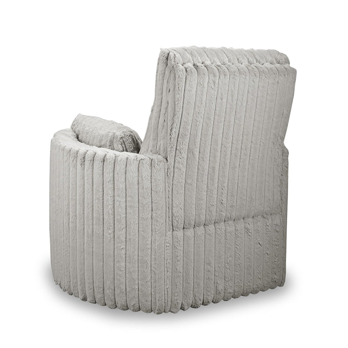 Embrace - Swivel Accent Chair - Light Gray Swivel Chairs by New Classic - Walls Furniture & Mattress