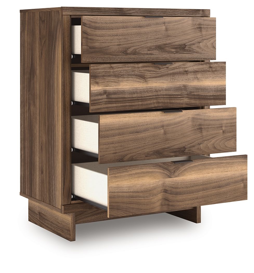 Chirason - Four Drawer Chest - Brown Accent Chests by Signature Design by Ashley® - Walls Furniture & Mattress