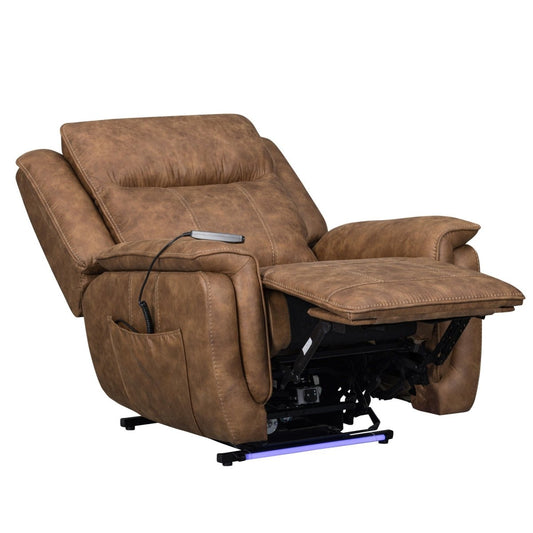 Kyra - Auto Glider Recliner With Power Headrest & Footrest Glider Chairs by New Classic - Walls Furniture & Mattress