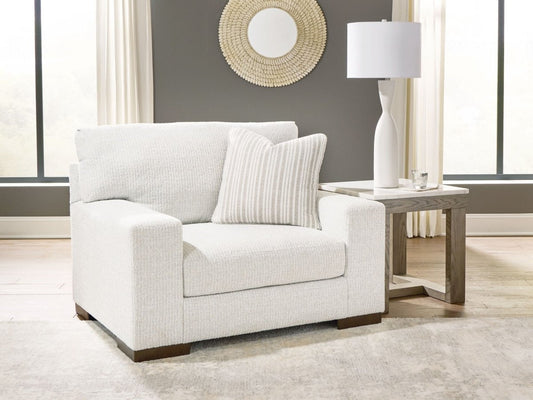 Hartside - Chair And A Half - Frosted Arm Chairs by Benchcraft® - Walls Furniture & Mattress