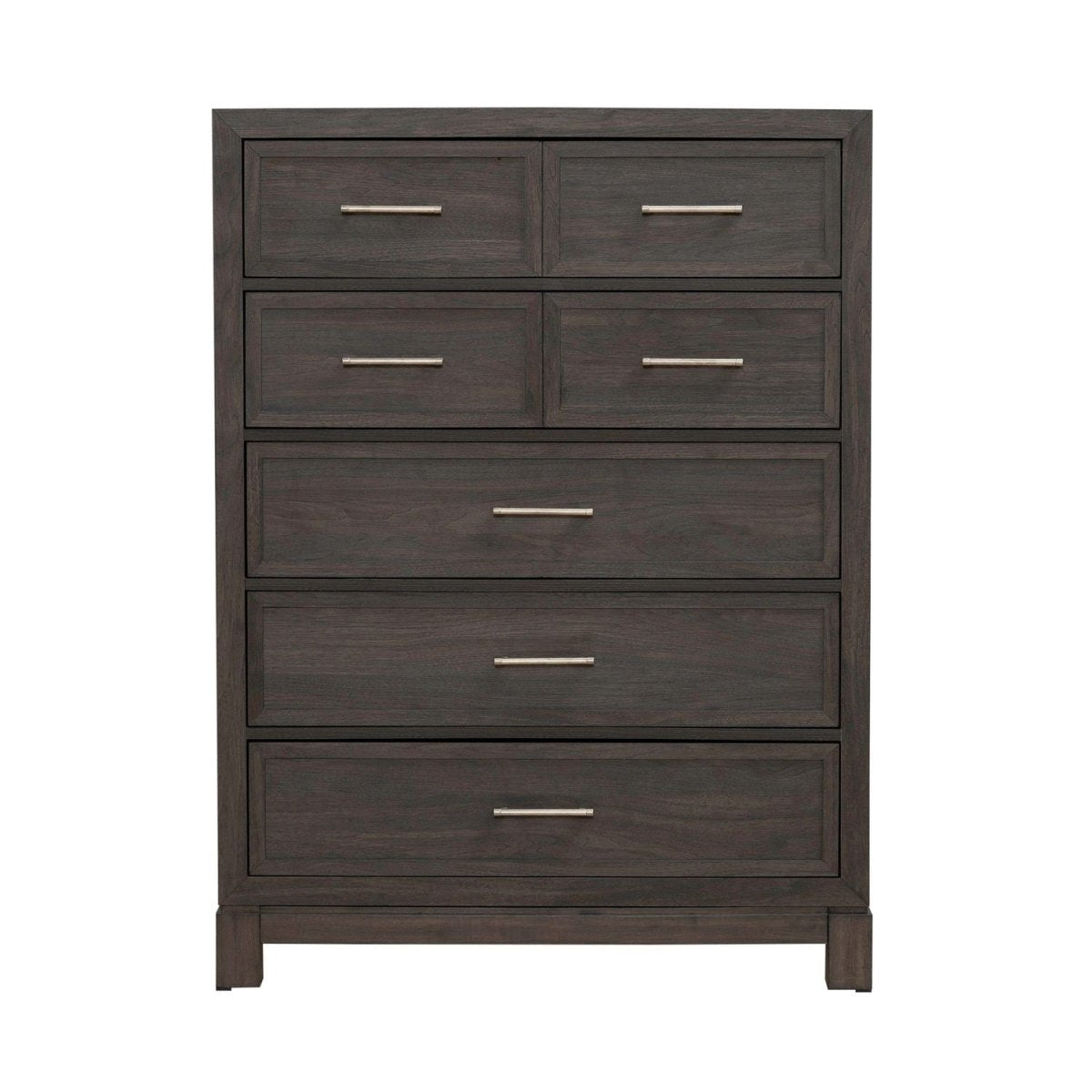 Modern Edge - 5 Drawer Chest - Brown Accent Chests by Liberty Furniture - Walls Furniture & Mattress