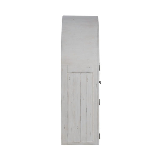 River Place - Curio Hutch - White Hutches by Liberty Furniture - Walls Furniture & Mattress