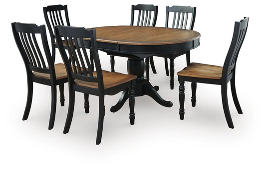 Clorazi - Extension Dining Table Set 5 Piece Dining Room Sets by Signature Design by Ashley® - Walls Furniture & Mattress
