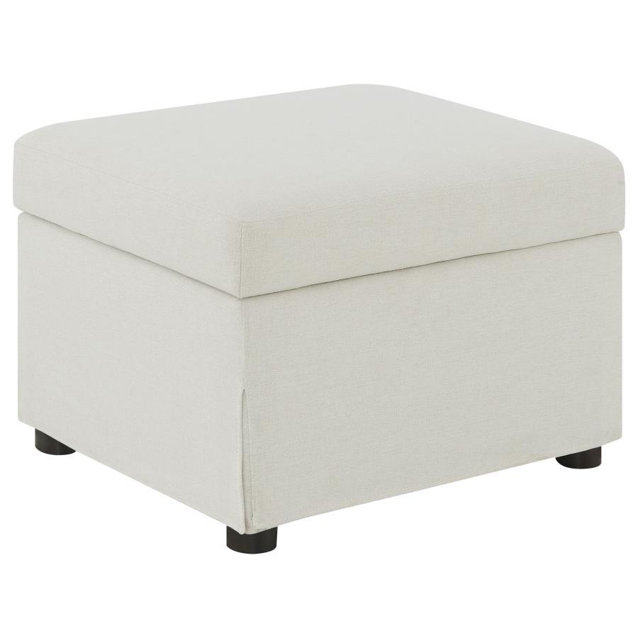 Winter - Upholstered Hydraulic Lift Top Storage Ottoman Storage Ottomans by Coaster Fine Furniture - Walls Furniture & Mattress