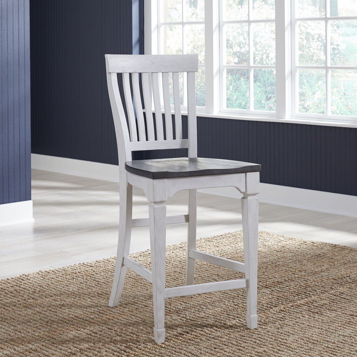 Allyson Park - Counter Height Slat Back Chair Counter Chairs by Liberty Furniture - Walls Furniture & Mattress