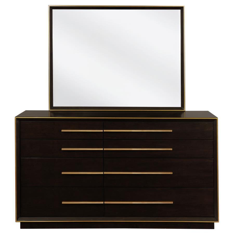 Durango - 8 - Drawer Dresser With Mirror Dresser & Mirror by CoasterElevations - Walls Furniture & Mattress