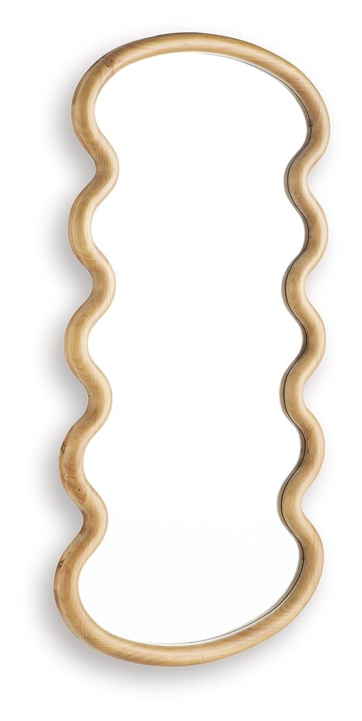 Serendis - Brown - Accent Mirror Accent Mirrors by Signature Design by Ashley® - Walls Furniture & Mattress