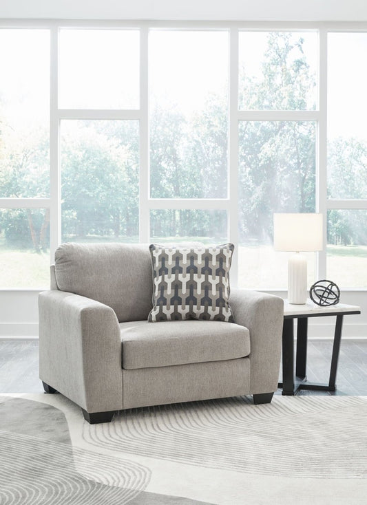 Avenal Park - Chair And A Half - Flannel Arm Chairs by Signature Design by Ashley® - Walls Furniture & Mattress